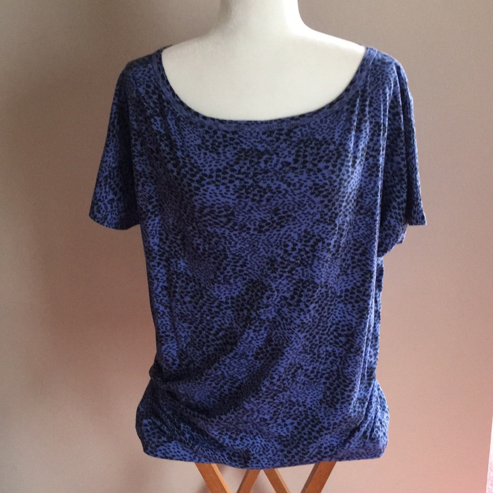 Purple and Black Cheetah top